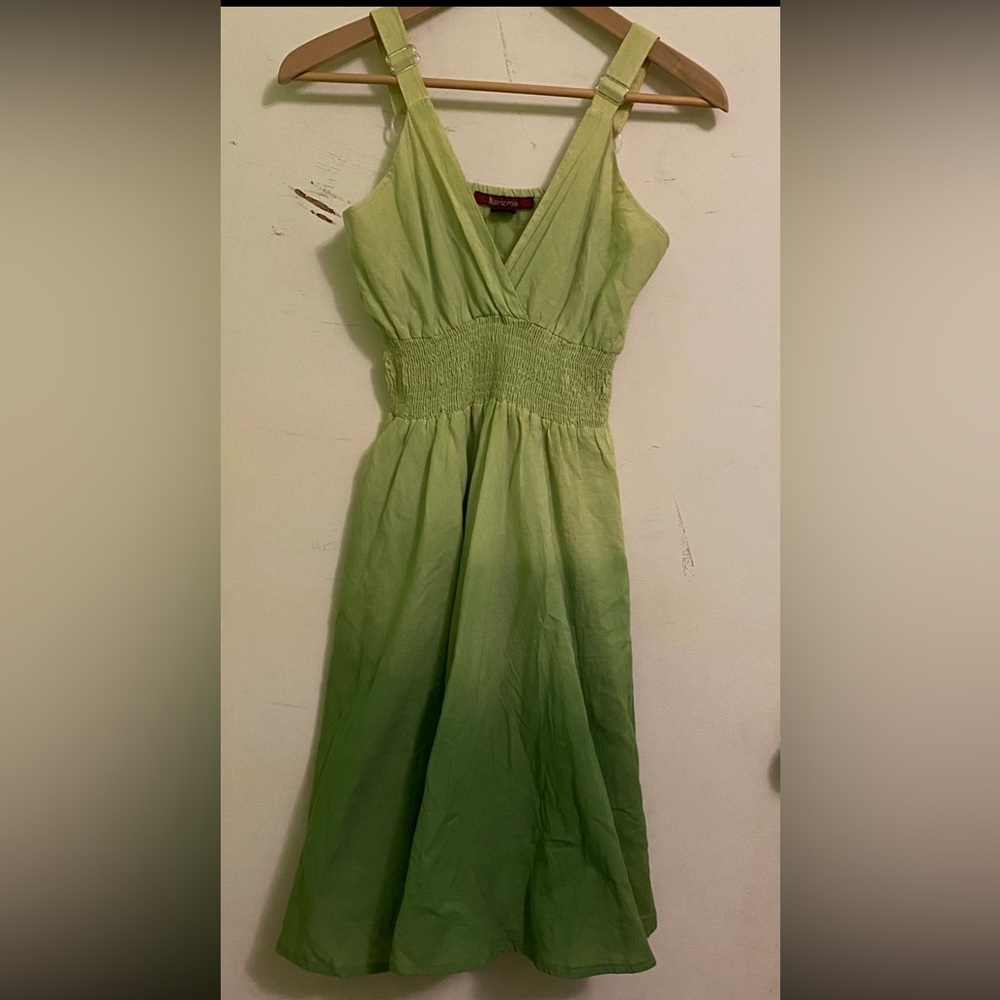 BNWOT Green Lime Summer Dress